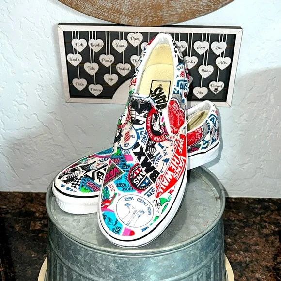 Vans | Shoes | Nwt Vans Unisex Classic Mash Up Stickers  display picture 1